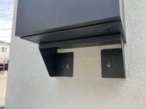 名古屋市守山区　デザイン門柱　宅配ボックス