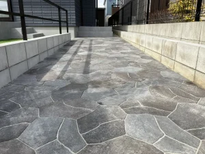 名古屋市守山区　アプローチ工事　ティーナ