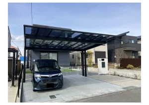 名古屋市守山区　カーポート工事