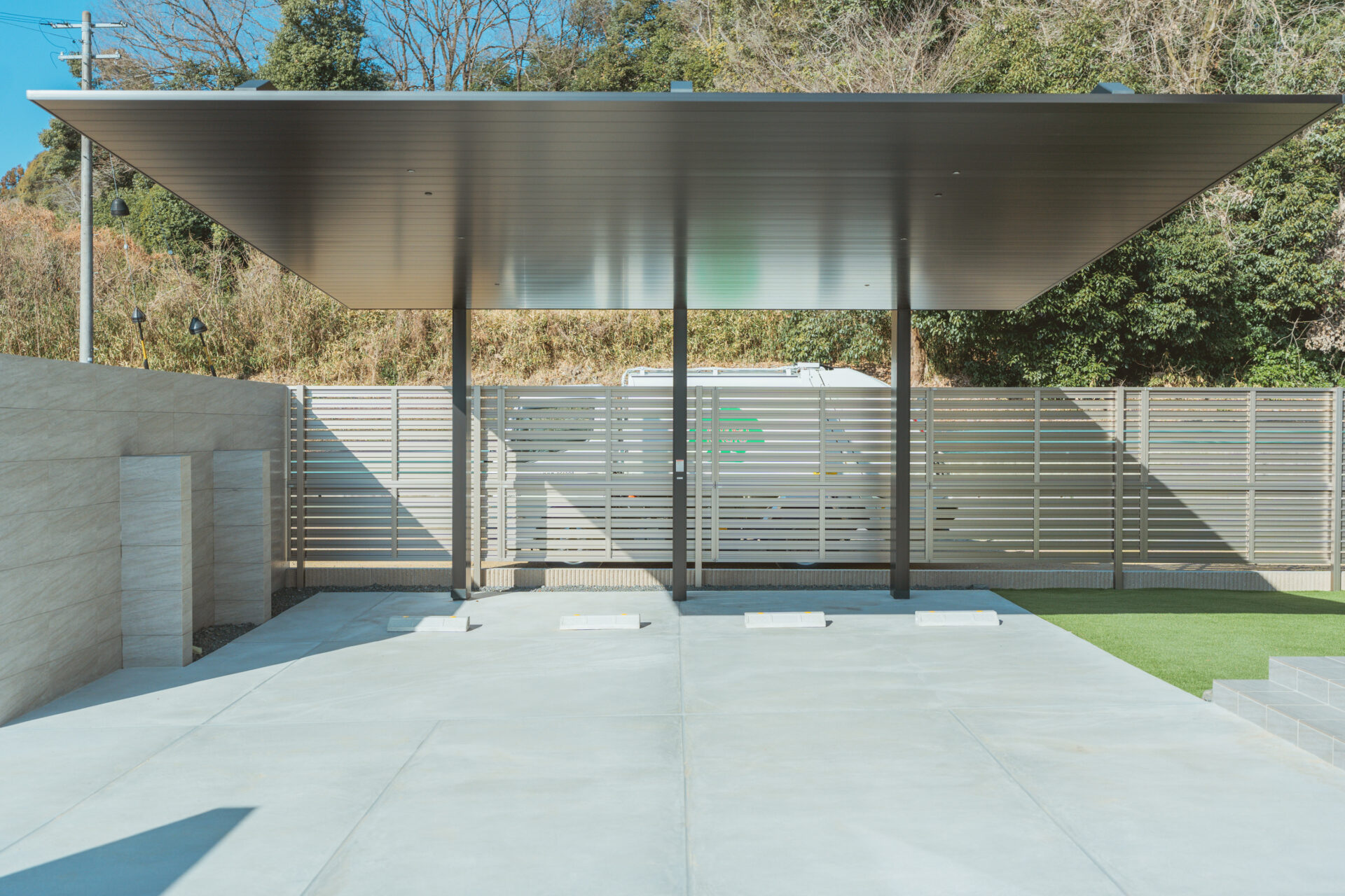 カーポートＳＣ後方支持