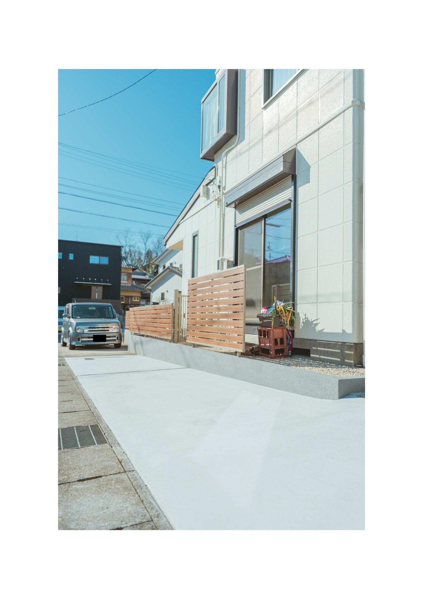 駐車場拡張土間コンクリート