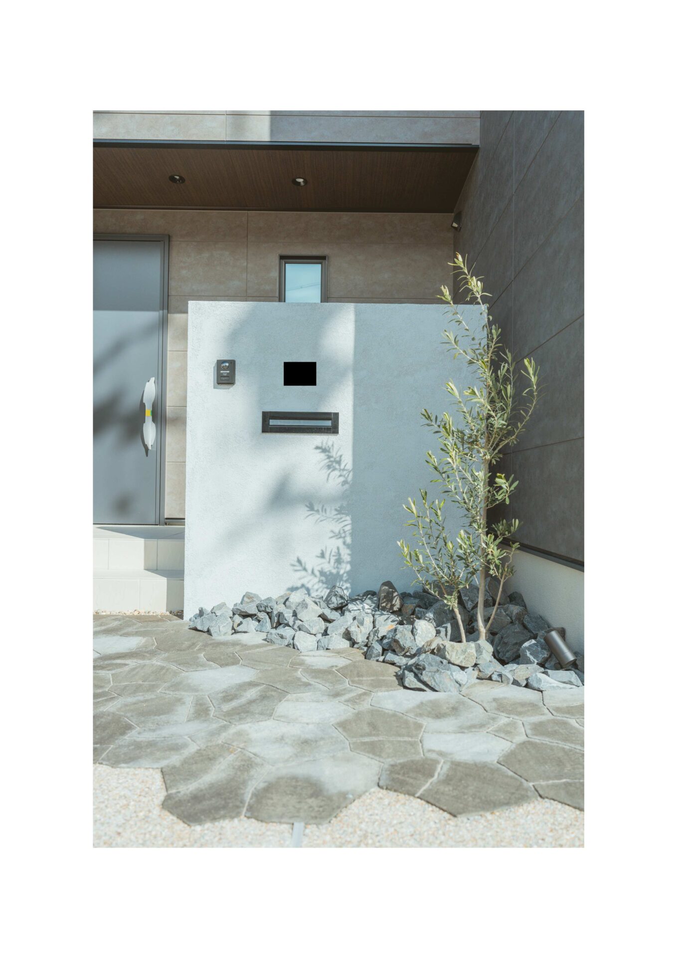 オシャレなデザイン門袖